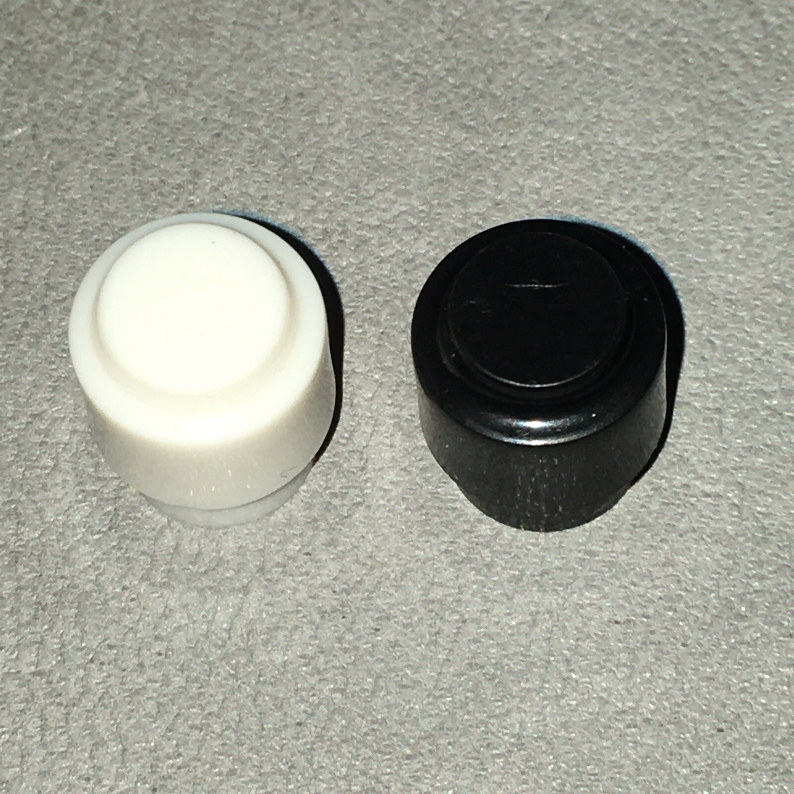 USA Seller 2xWhite Round 3Way Switch Tip for Fender Squier Affinity Telecastster