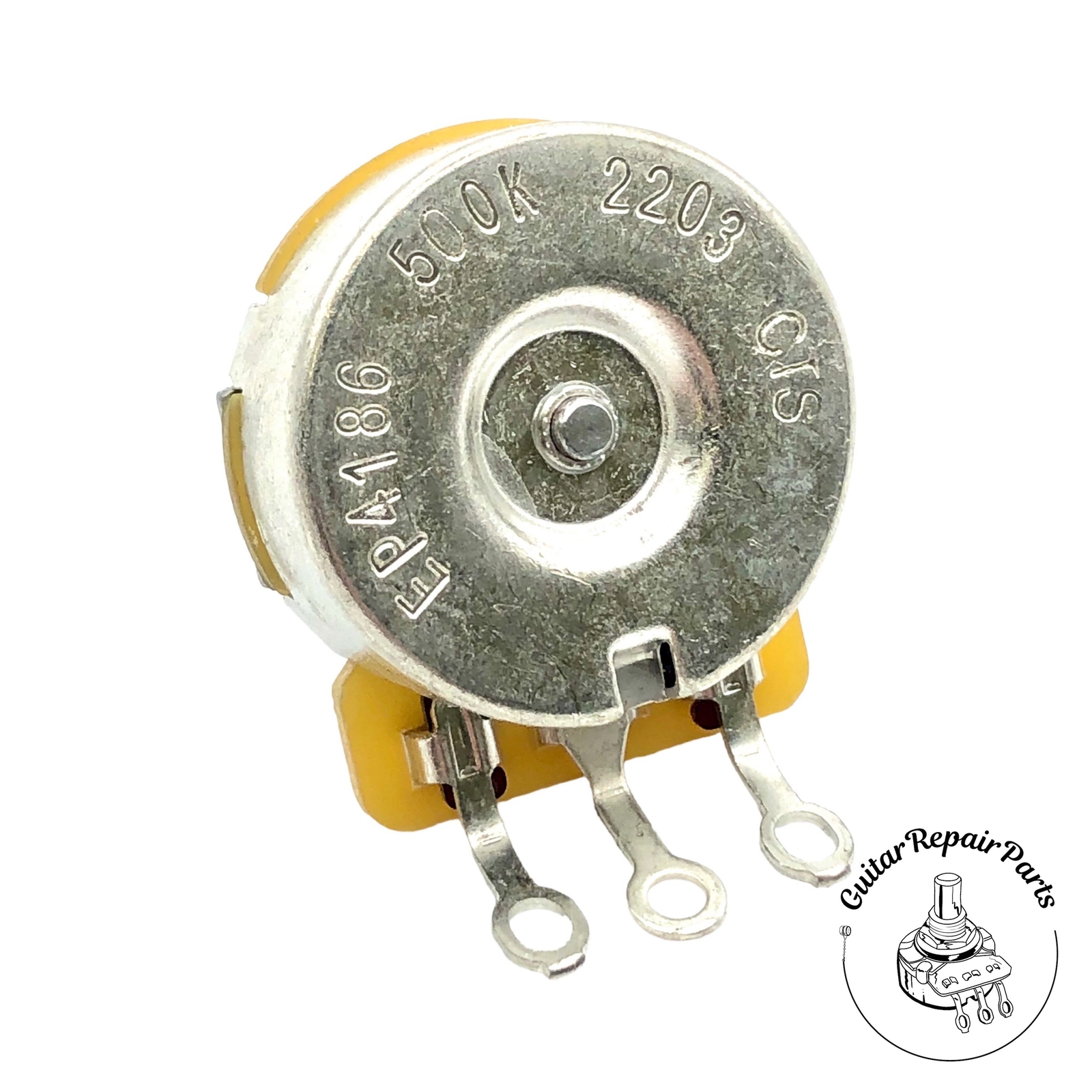 CTS 500K Vintage Style Potentiometer, No-Load, Short Split-Shaft