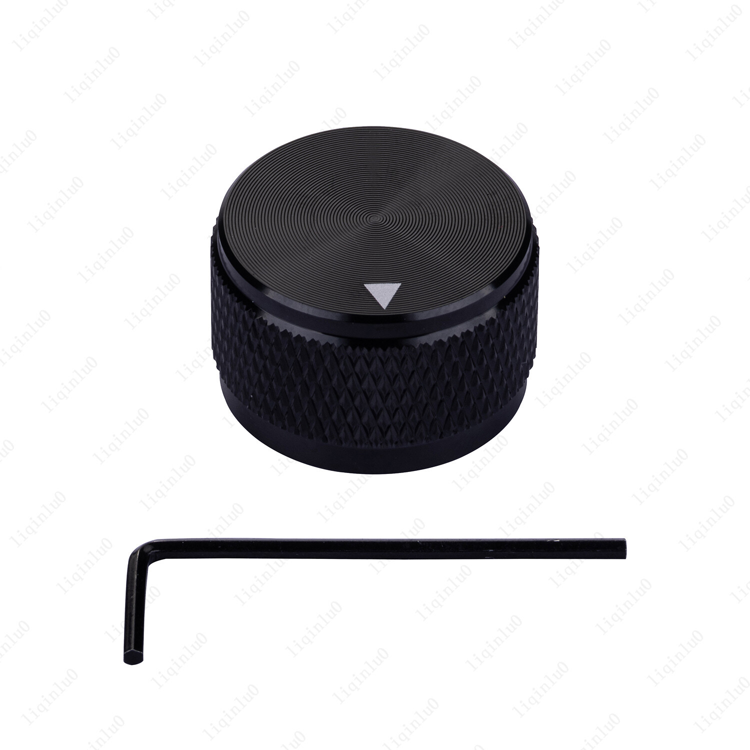 6mm Guitar Aluminum Alloy Control Pot Knob Fit 18 24 Spline / 6mm Soild Shaft