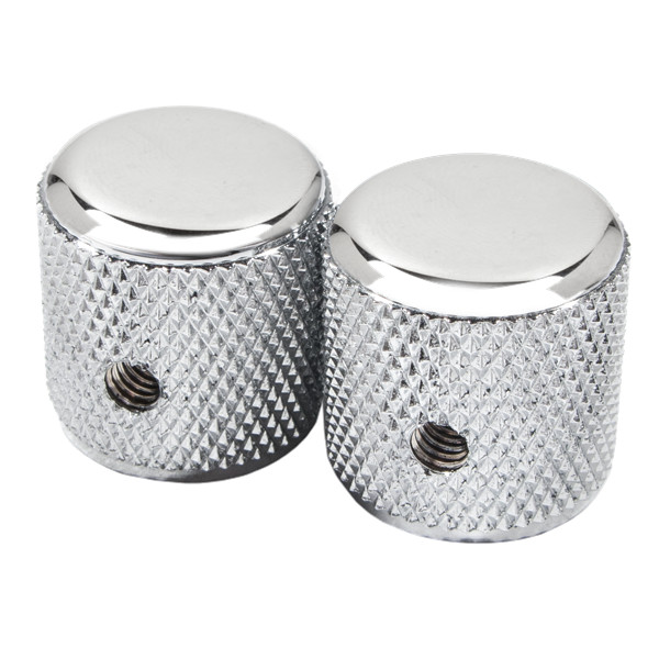 Pair of Fender American Vintage ’60’s Tele Knobs in Chrome, MPN 0095799049