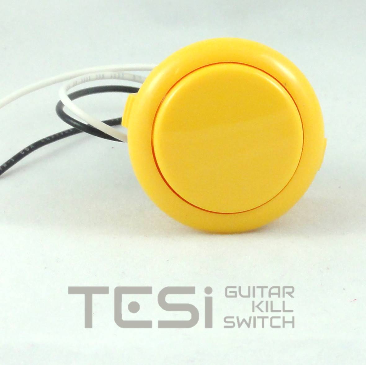 Tesi DITO XL Snap In 30MM Arcade Button Guitar Kill Switch – Yellow