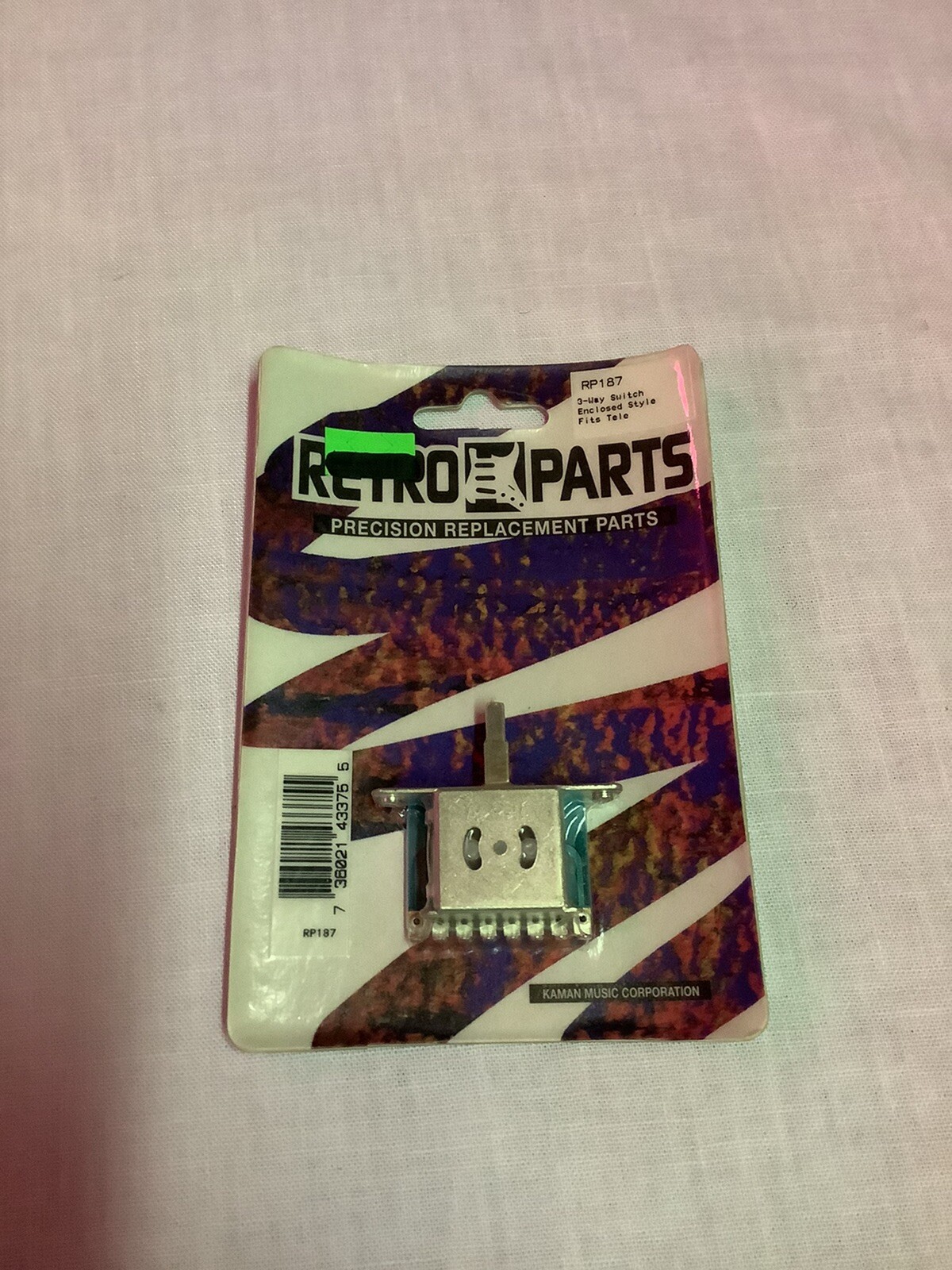 Retro Parts RP187 3- Way Telecaster Guitar Switch New in Package