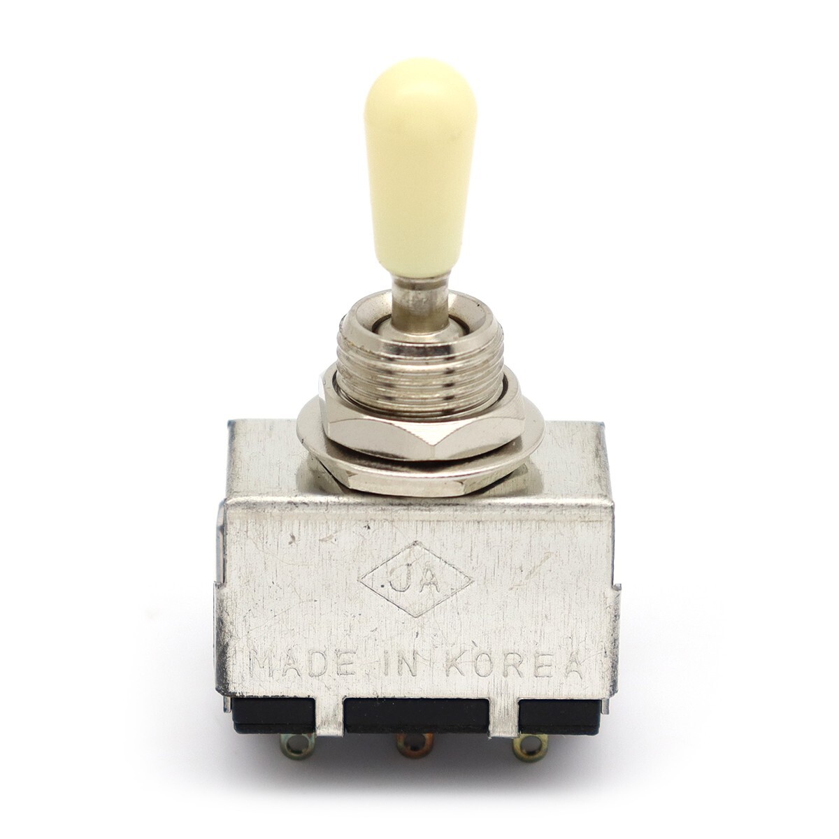 Metal Electric Guitar 3 Way Box Toggle Switch Silver for LP SG with Plastic Tip