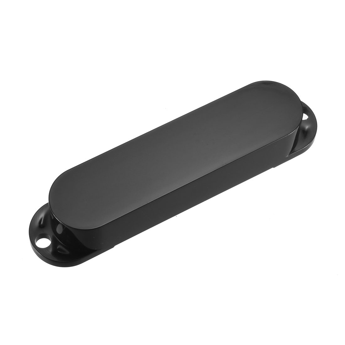 Sealed Single Coil Pickup Cover Set for ST Guitar No Holes Black New