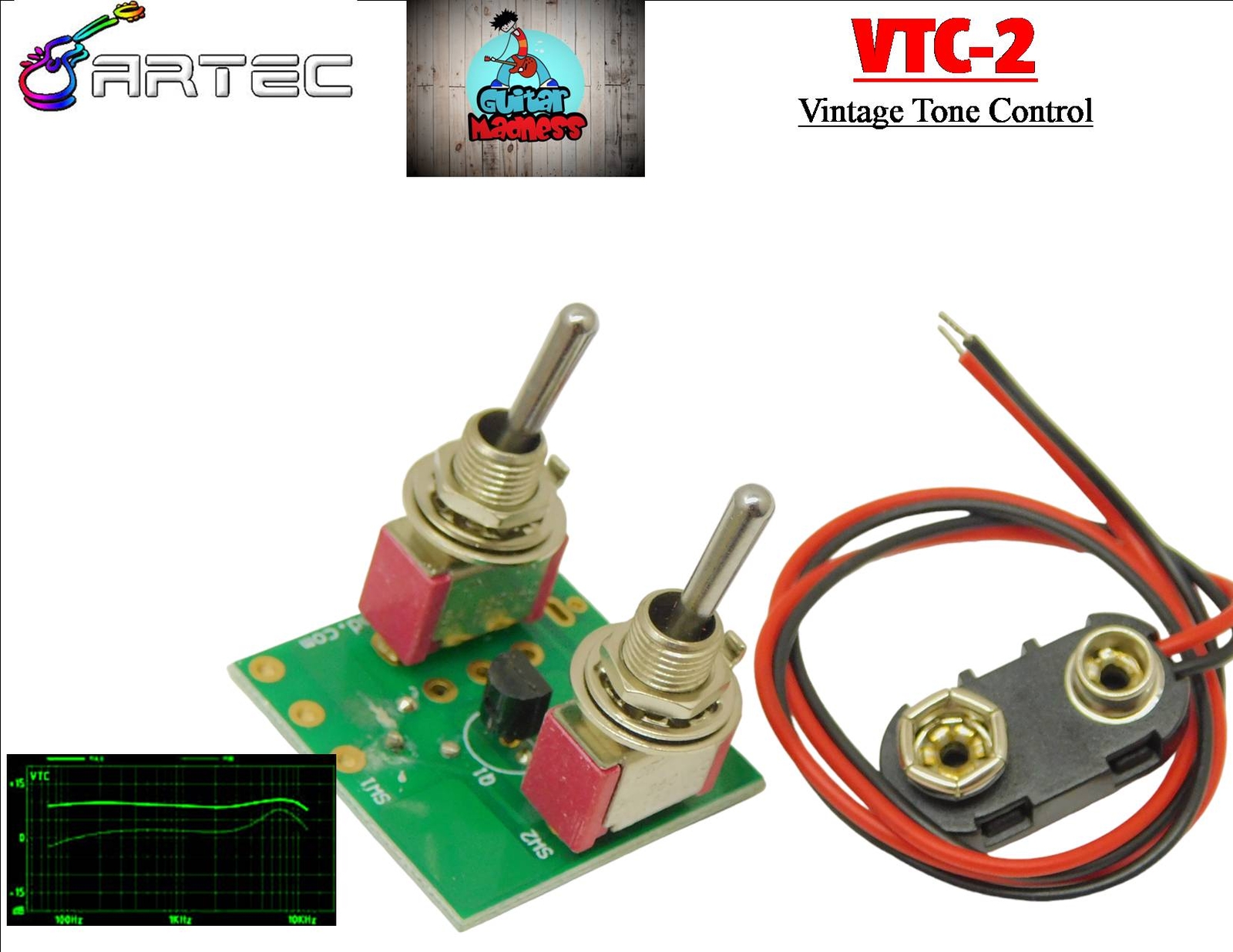 ARTEC VTB2 – ONBOARD – Booster ACTIVE CIRCUIT JFET