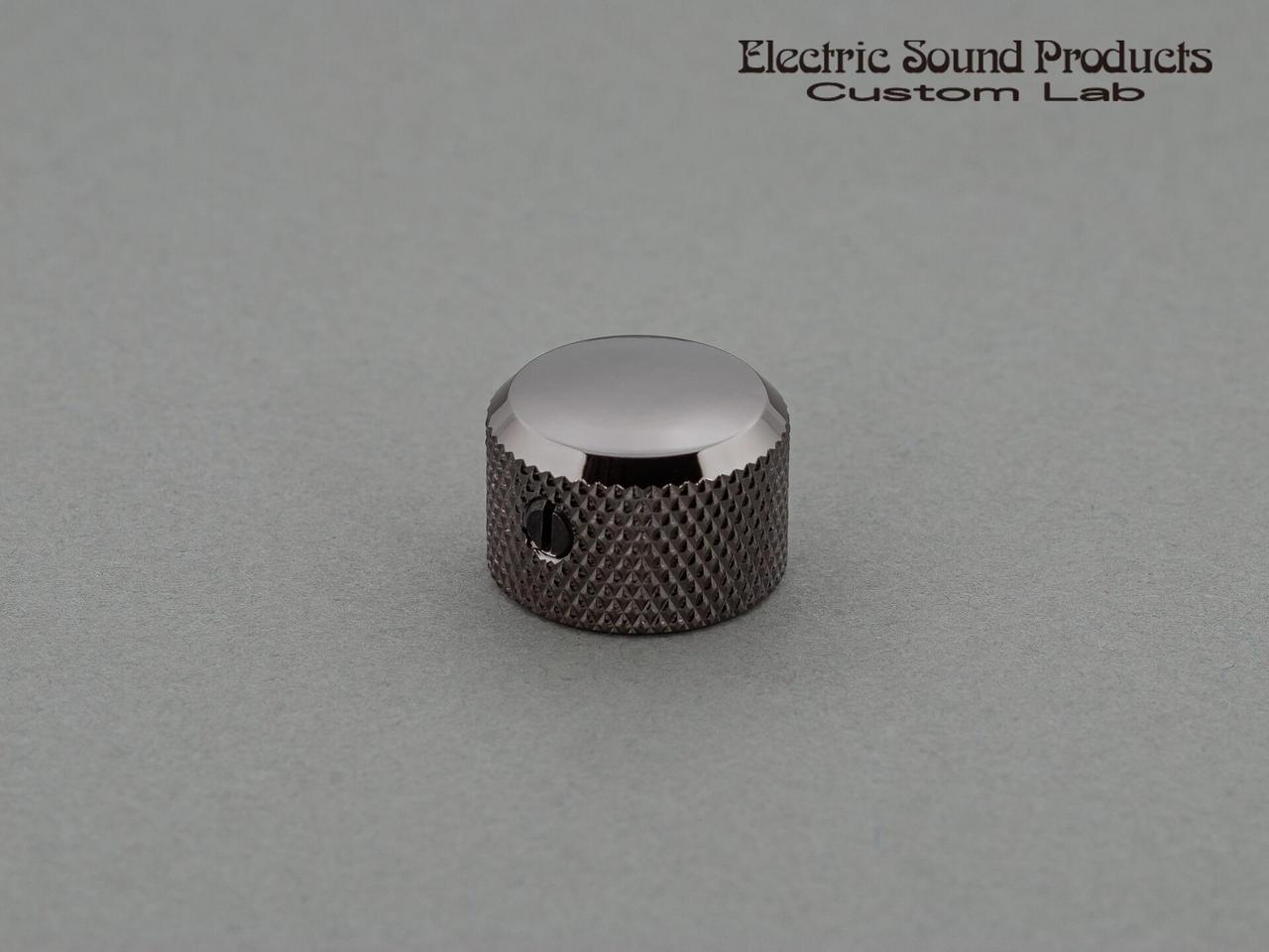 ESP Metal Knob Low Profile Modern EVK-2LO / BLACK NICKEL Free Fast Shipping