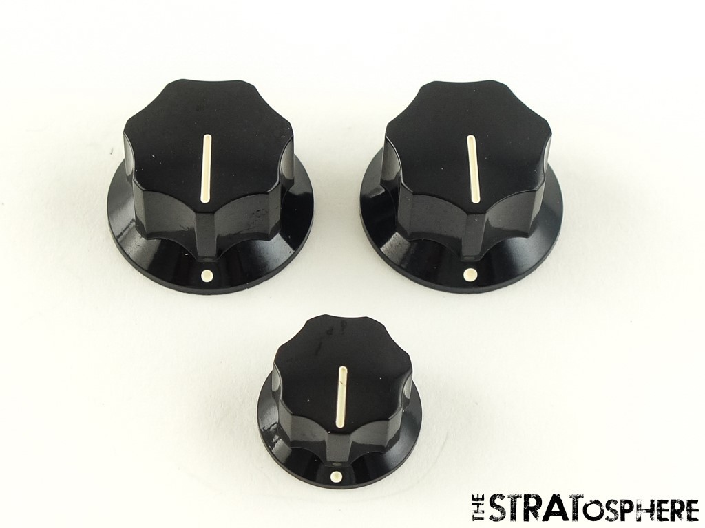 Fender Player II Jazz Bass, GUITAR KNOBS, Volume & Tone – Black