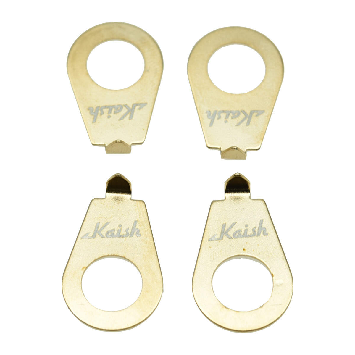 4pcs Gold Guitar Knob Pointer Plate Washer 8.5mm Diameter Position Indicator