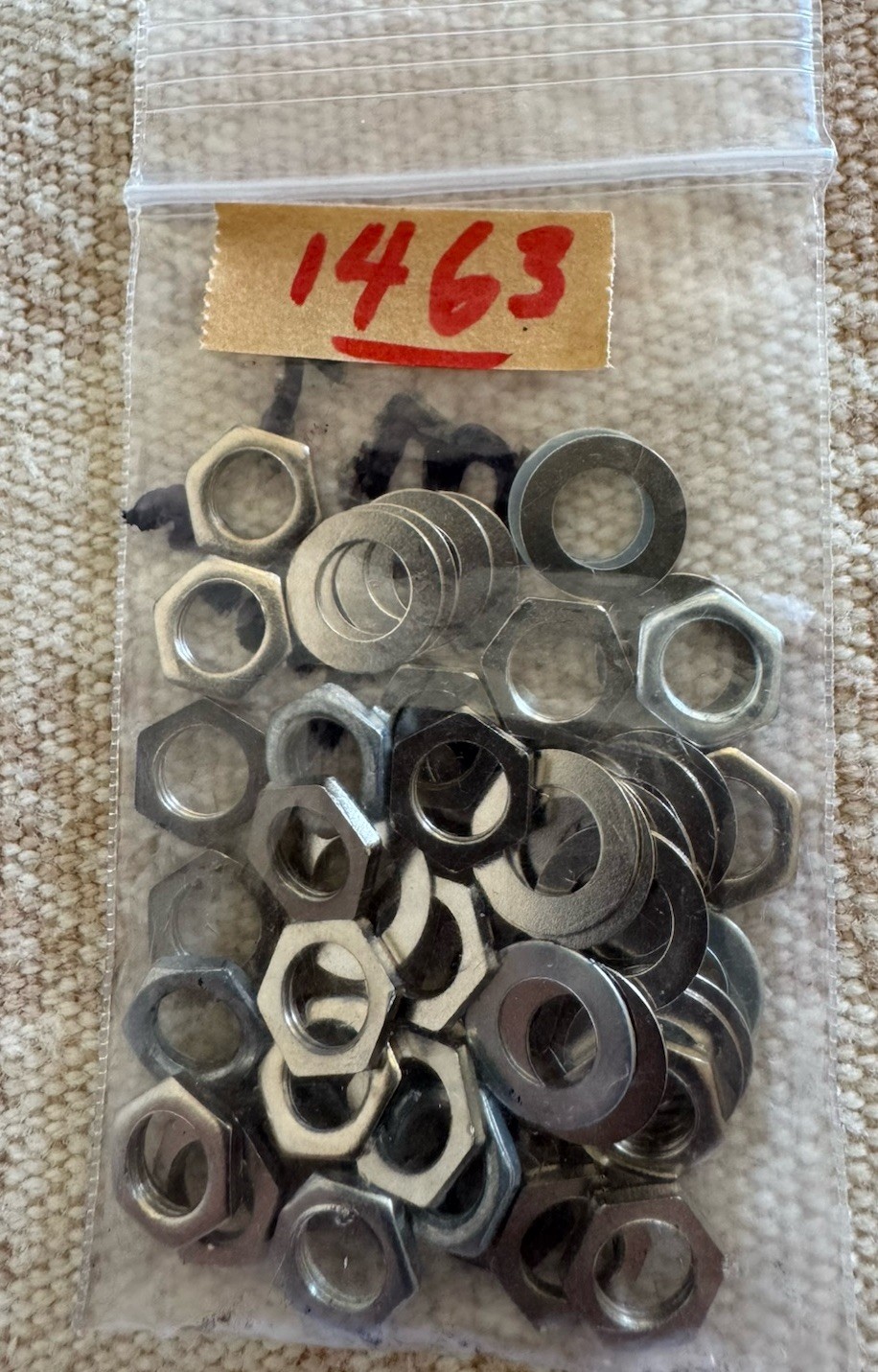 20 Custom Shop Metric M7 Guitar Nuts & Washers for Mini 7mm Pots Jacks + EXTRAS