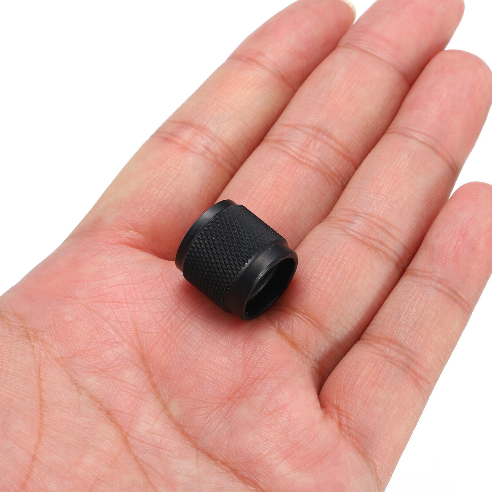 4PCS Aluminium Potentiometer Knobs Control Knob 17mm for Guitar Amplifier Black