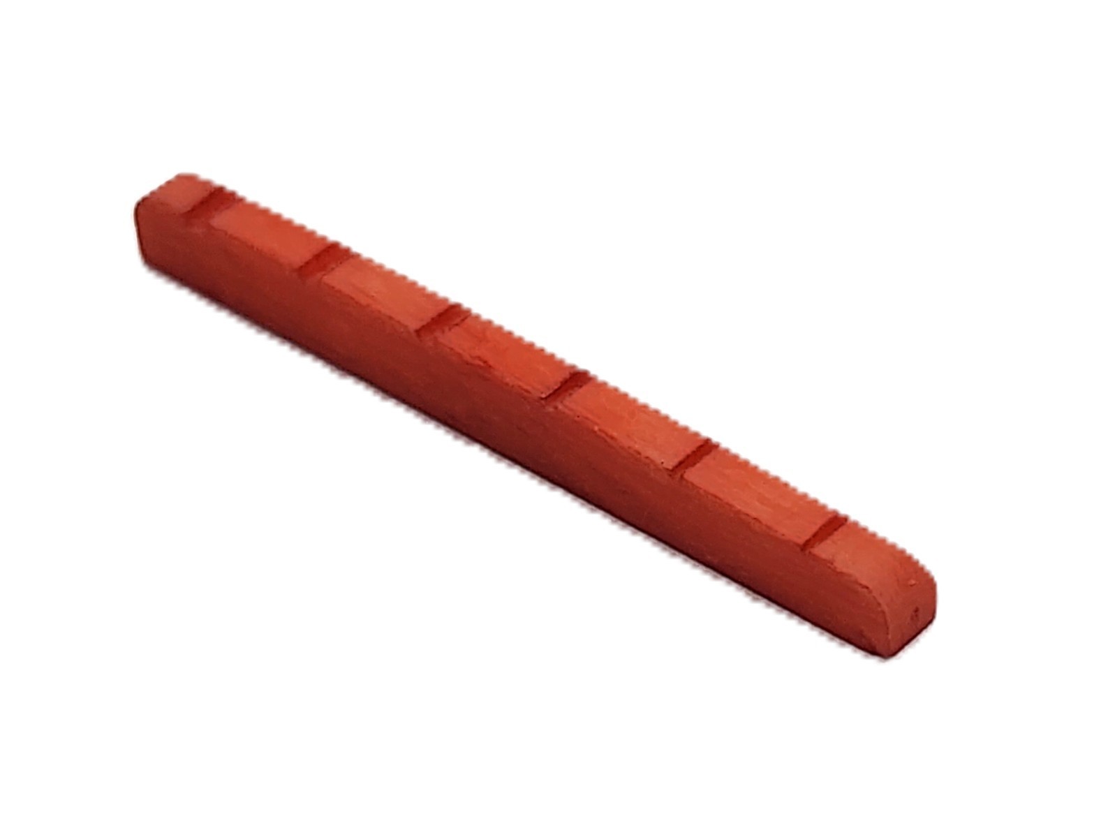42mm Orange Dyed Bone Nut for Strat / Tele Style Guitars