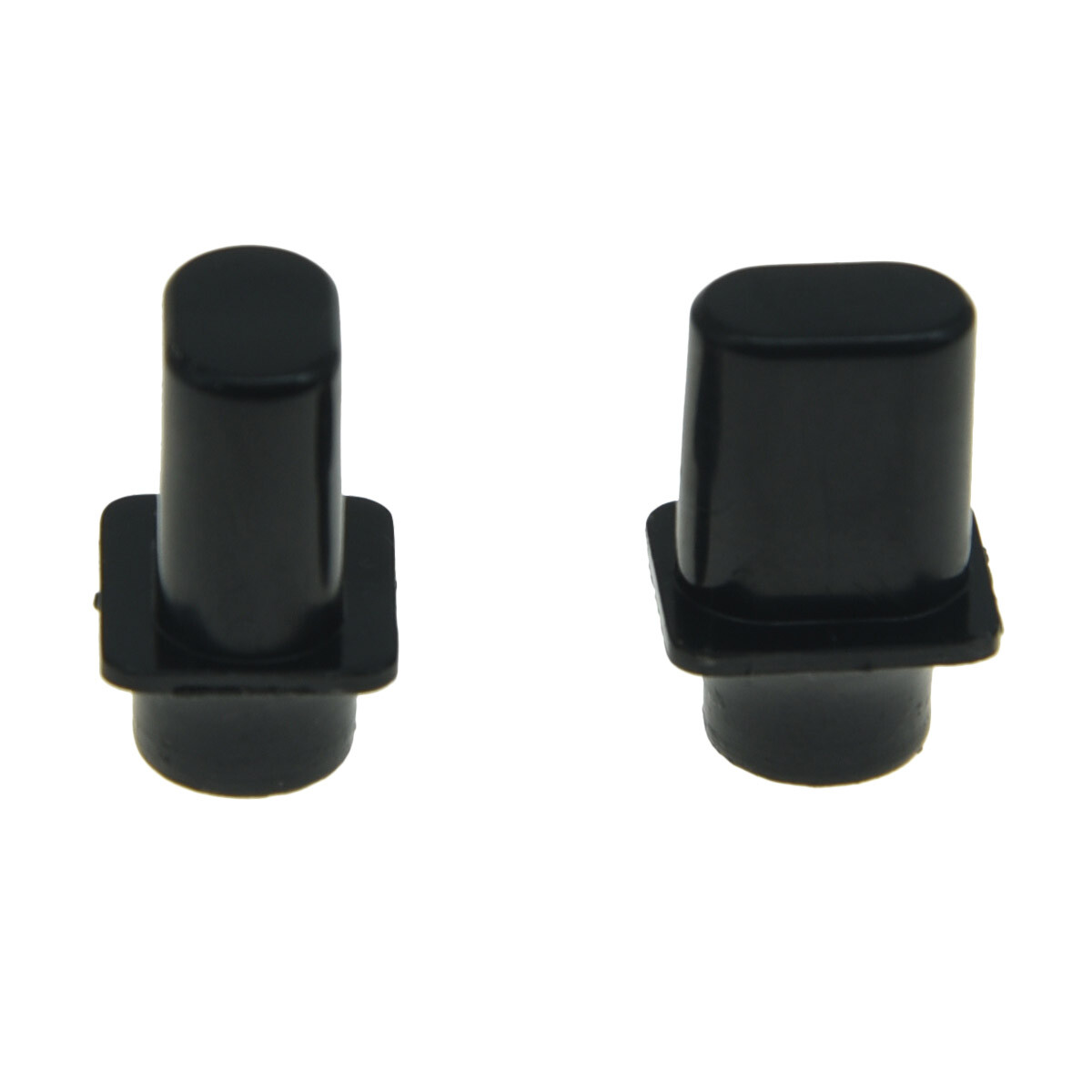 2pcs Black KAISH Top Hat Switch Tip Pickup Switch Knob fits USA Tele Telecaster