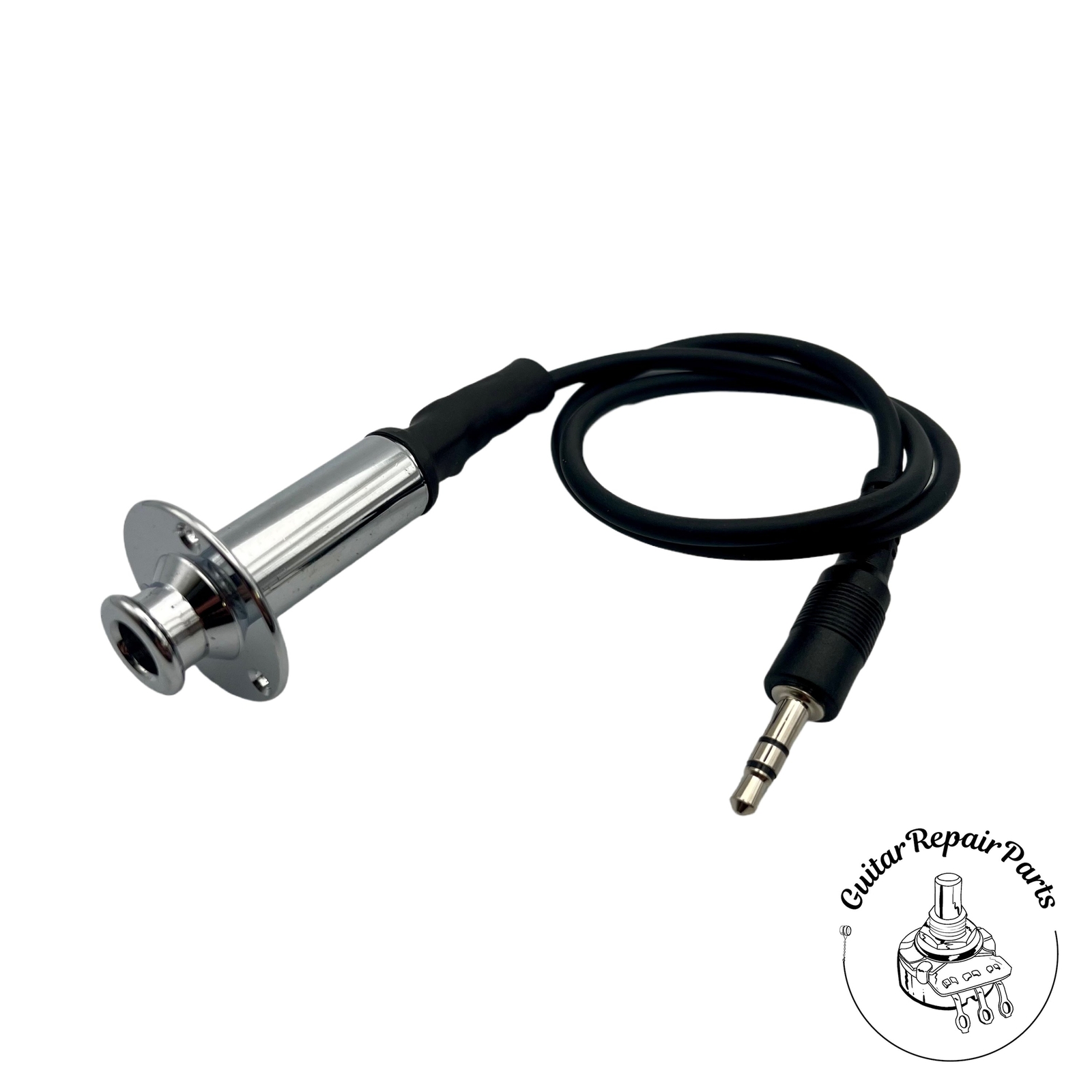 Taylor Guitars 84815 Prewired Endpin Jack Assembly 18″ For ESB System – Chrome