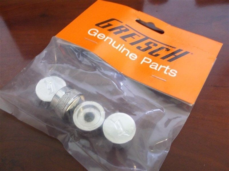 NEW – Genuine Gretsch “G” With Arrow Knobs (4) – NICKEL, 922-1024-000