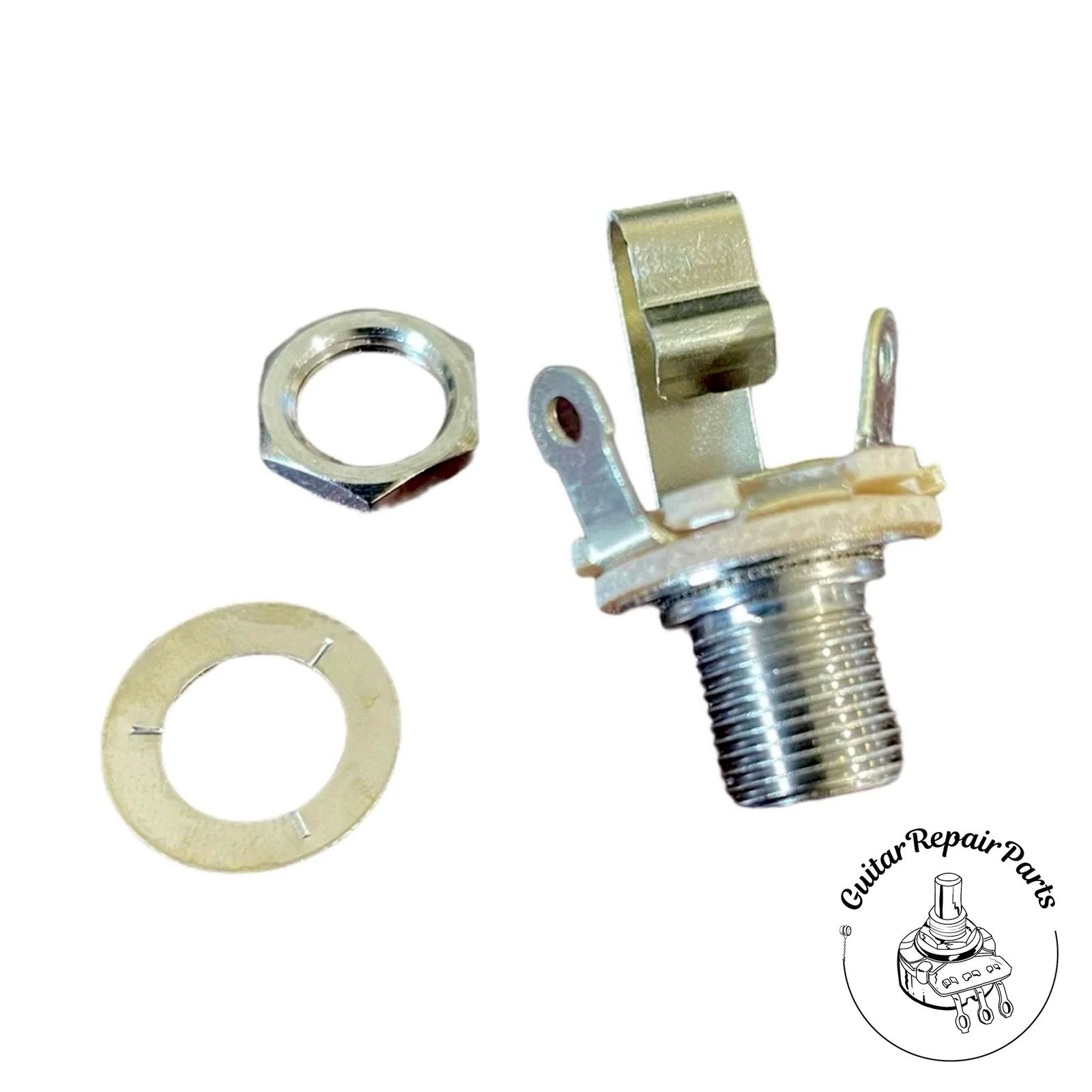 Switchcraft Long Threaded 1/4″ Mono Jack Type L11 – Nickel