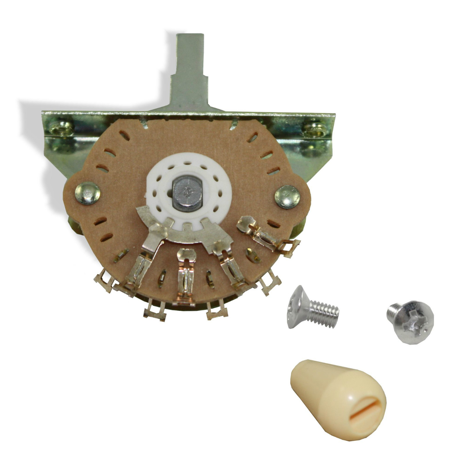 Switch 3 Way Oak Grigsby with Cream Knob Electroswitch 51992 081345CM