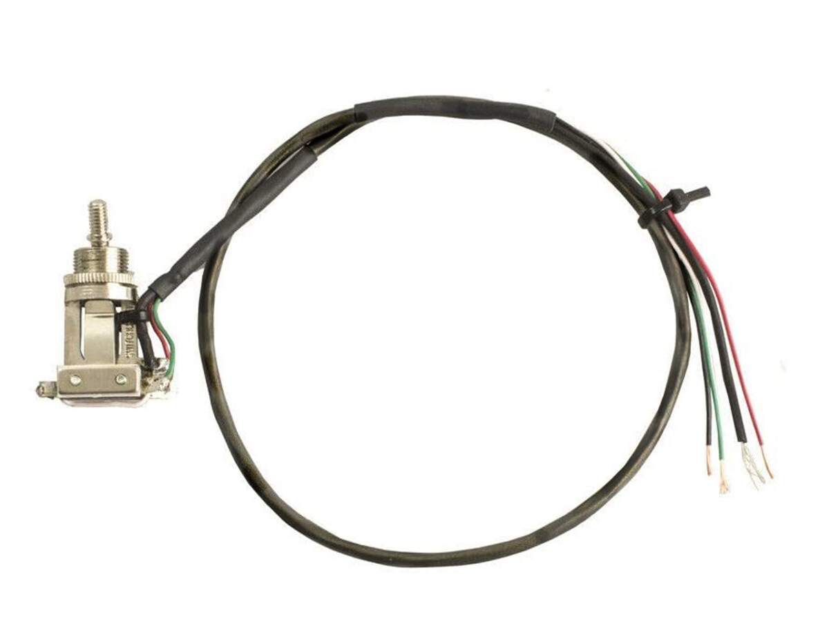 Precision Made Prewired Switchcraft USA 3-Way Toggle Switch-Les Paul