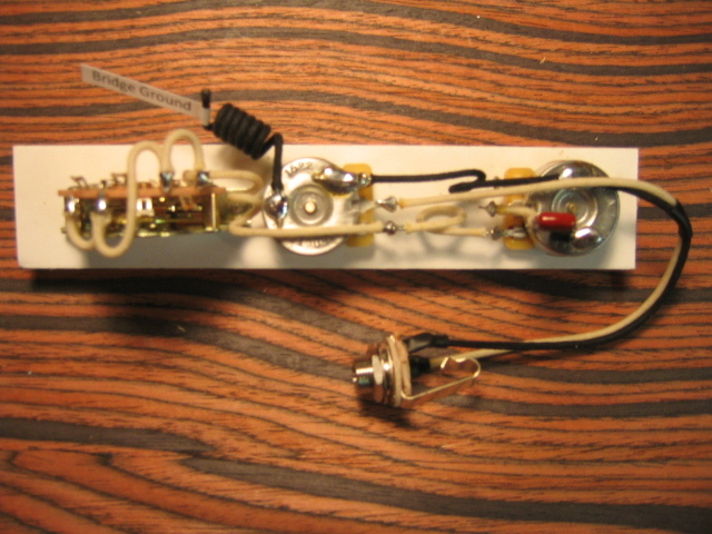 Wiring Harness for Telecaster – Oak Grigsby, CTS, Fender 0.022uf Cap