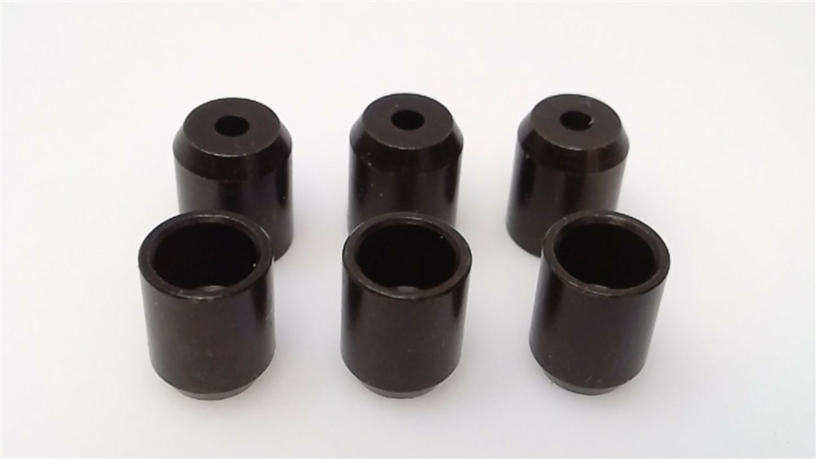 True Custom Shop® Vintage Flush 5/16″ 8mm Black Guitar Body Ferrules for Fender