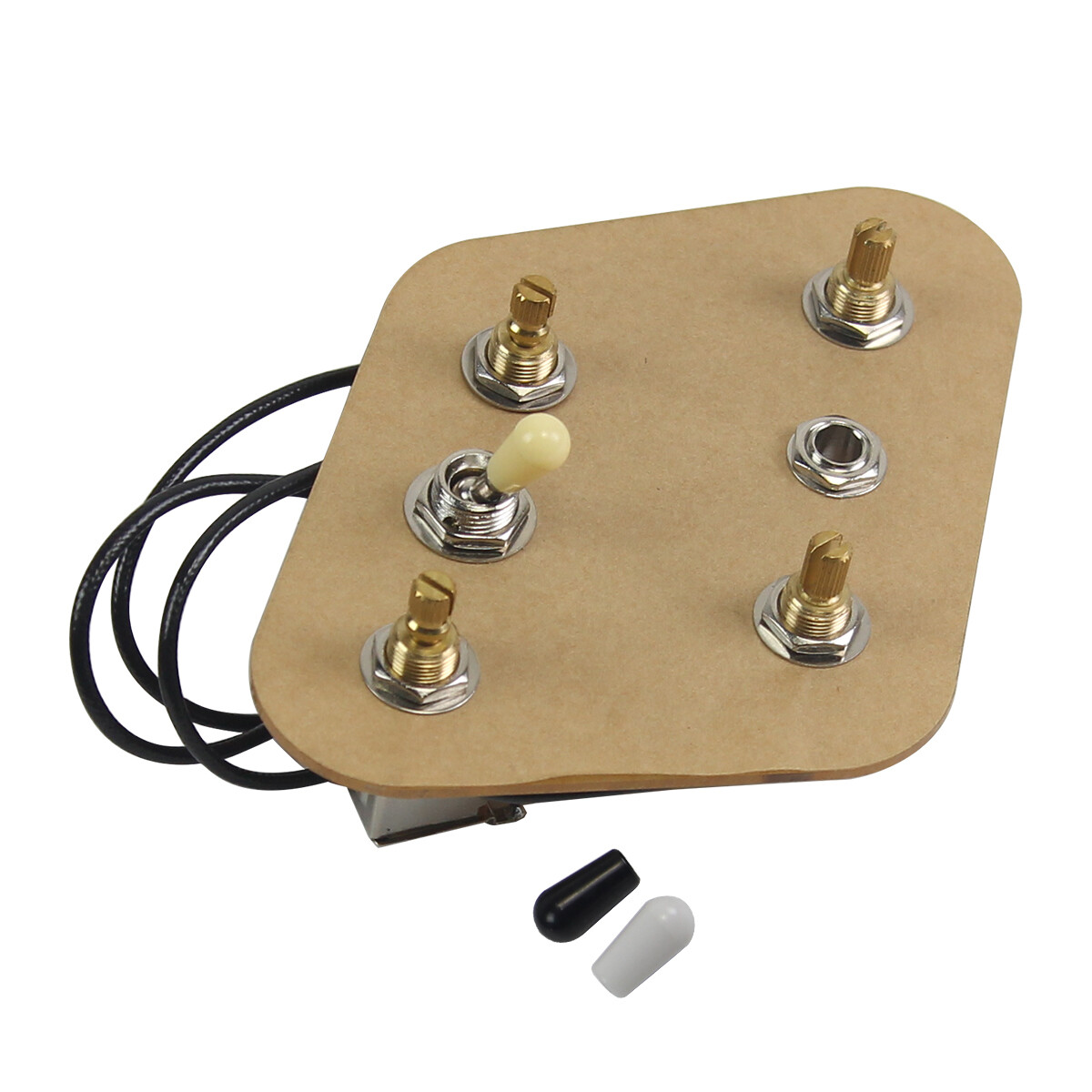 FLEOR 2T2V SG Guitar Prewired Wiring Harness Kit 3-Way Switch Push-Push Pots