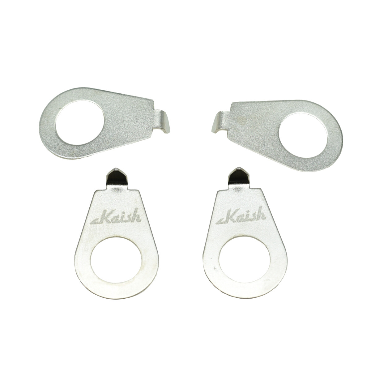 4pcs Chrome Guitar Knob Pointer Plate Washer 8.5mm Diameter Position Indicator