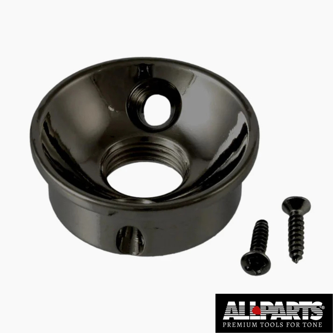 Allparts Retrofit Jackplate for Telecaster Guitar – BLACK – NEW