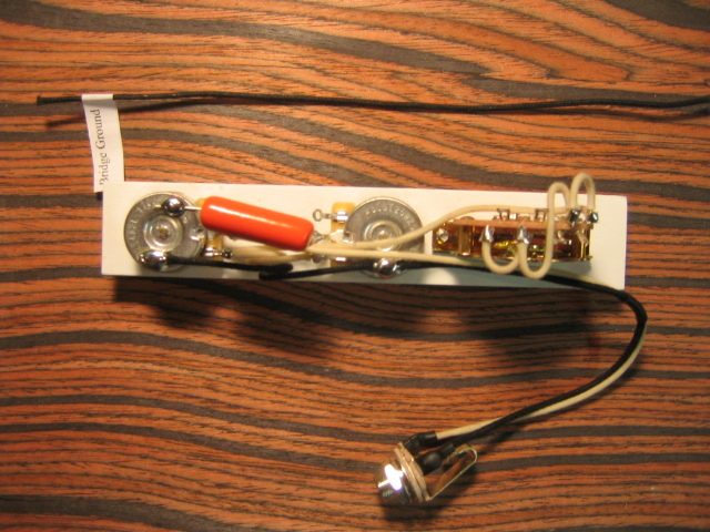 Wiring Harness for Telecaster – Reverse 3 Way: CTS, 0.047 Orange Drop, Oak Grigs