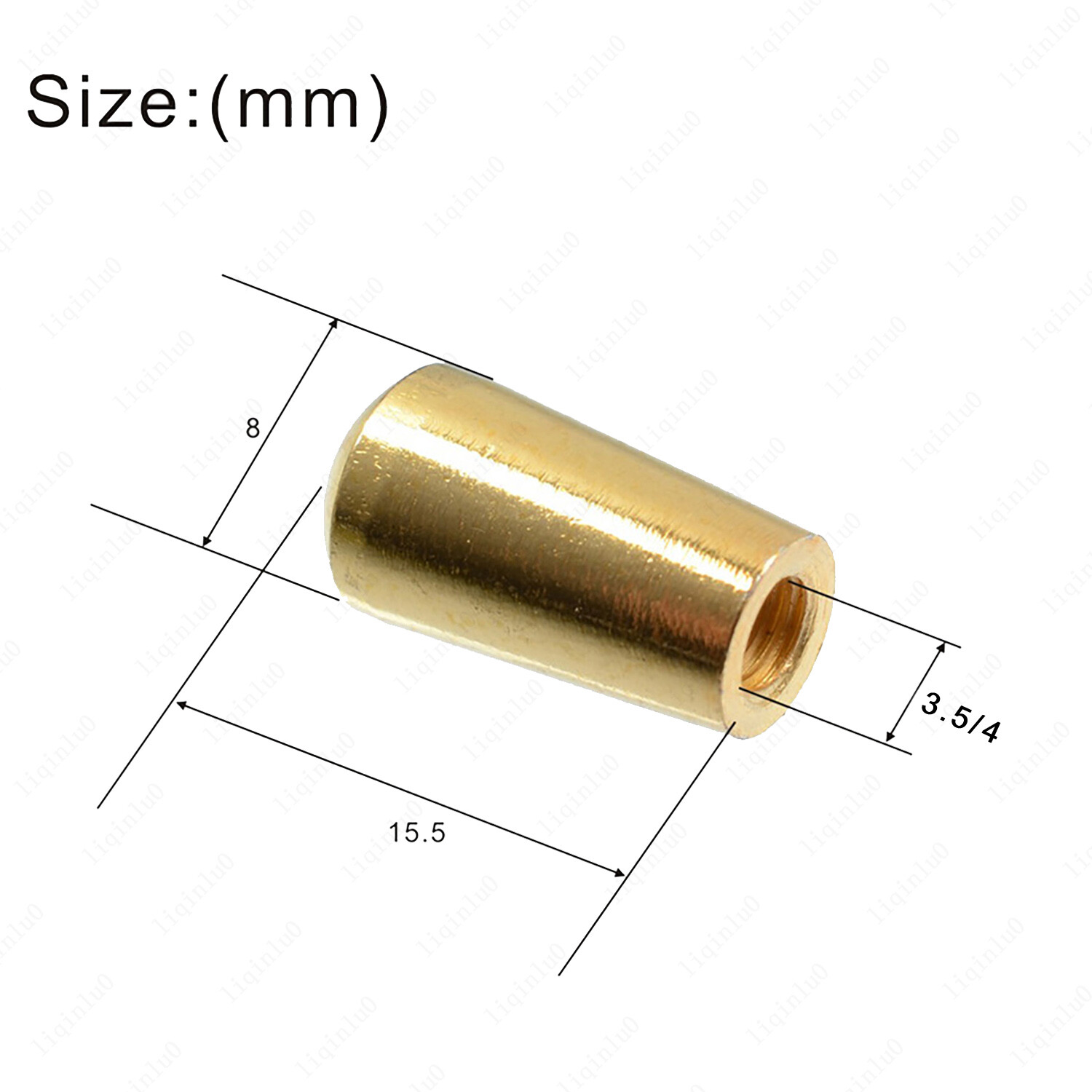 Copper 3 Way Toggle Switch Knob Tip Cap For LP EPI Electric Guitar 3 Colors