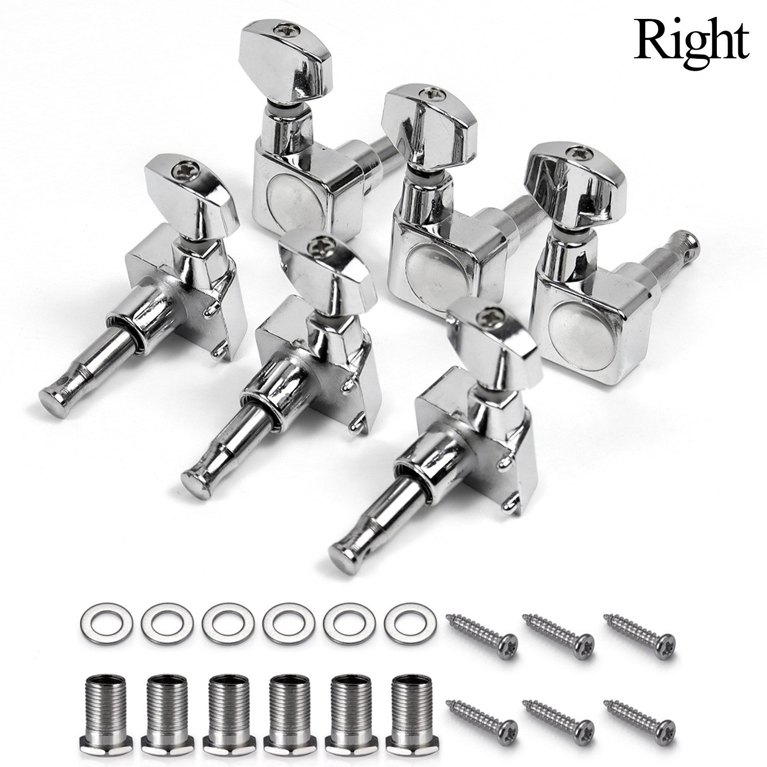 6 Right Guitar Tuners Tuning Pegs Keys Heads For Fender ST TL Electric Guitar f