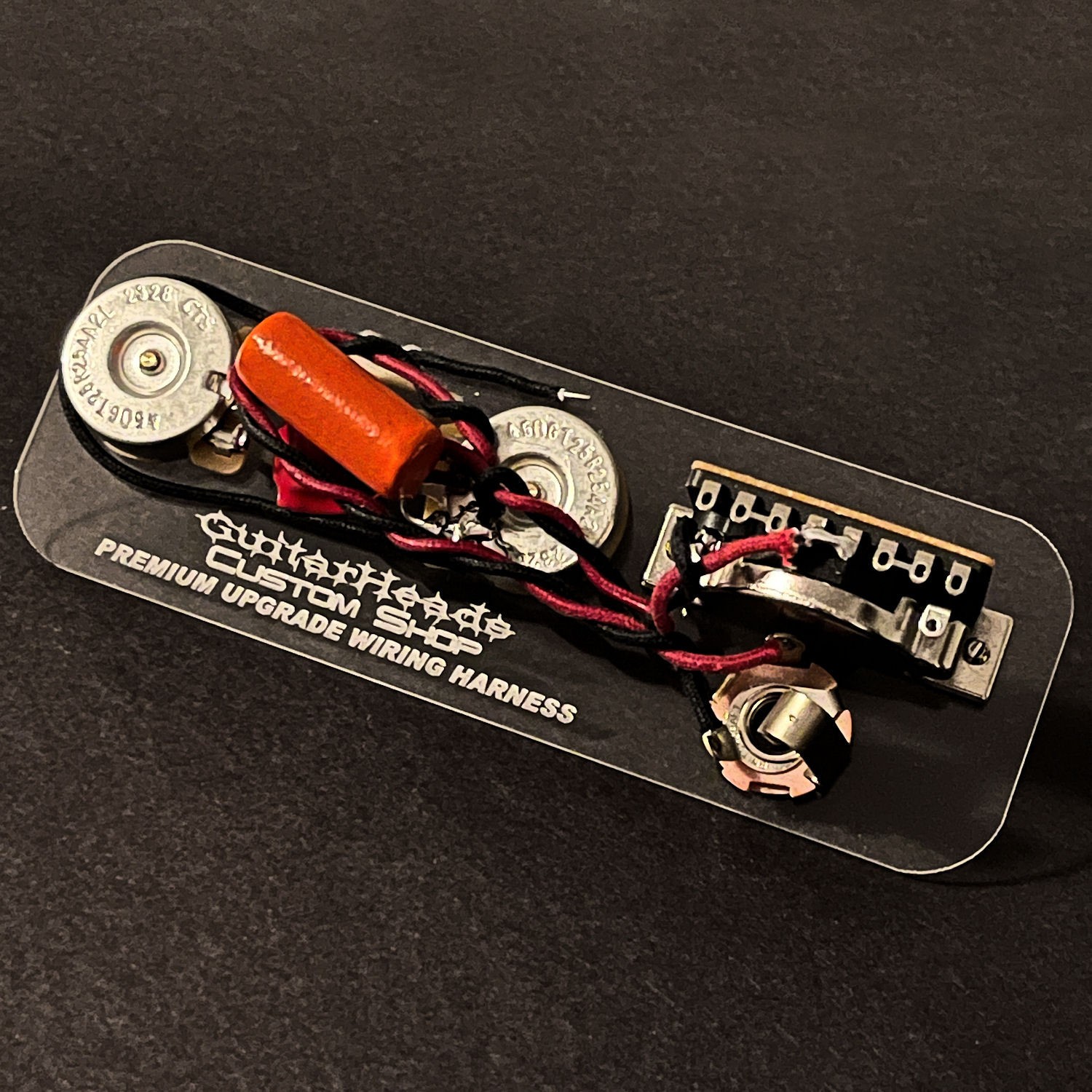 Guitar TELECASTER WIRING HARNESS KIT – Switchcraft CTS Orange Drop Treble Bleed