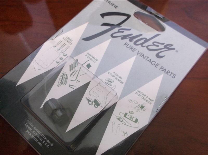 NEW Genuine Fender Switch Tip For American Vintage Tele – BAKELITE, 009-3602-049