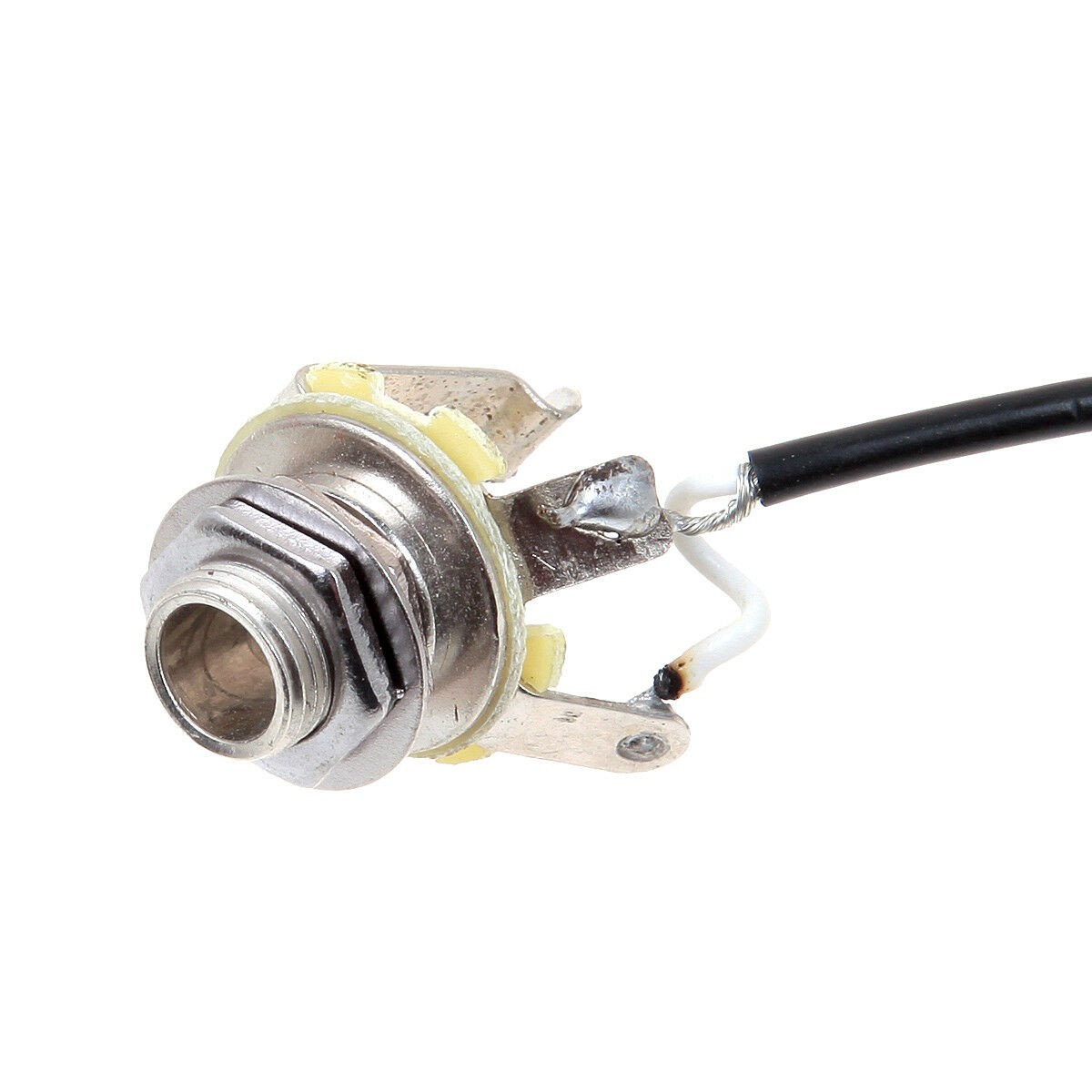 6.35mm Jack 1 Volume 1 Tone 3-Way Switch Electric Guitar Wiring Harness Kit