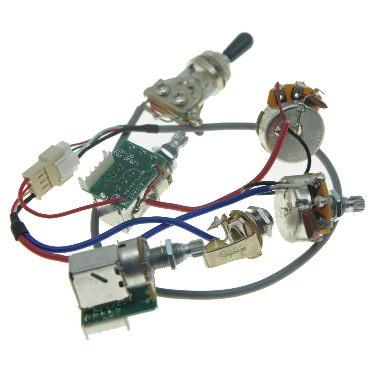 LP Guitar Pickups Pro Wiring Harness Push Pull Pot for Epiphone Les Paul