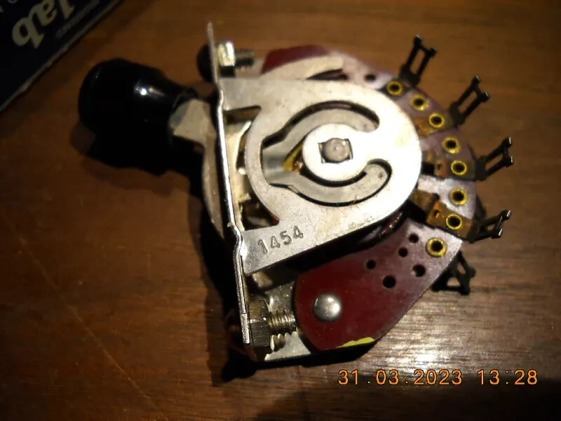 FENDER TELECASTER SWITCH 1952 CENTRALAB 1454 EARLY 50’s! NOS IN BOX