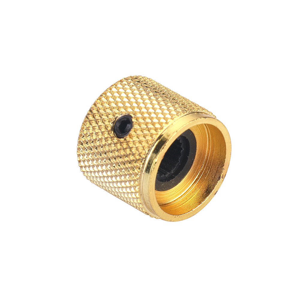 3pcs Gold Metal Dome Knobs ST TL Electric Guitar Bass Volume Tone Control Knob
