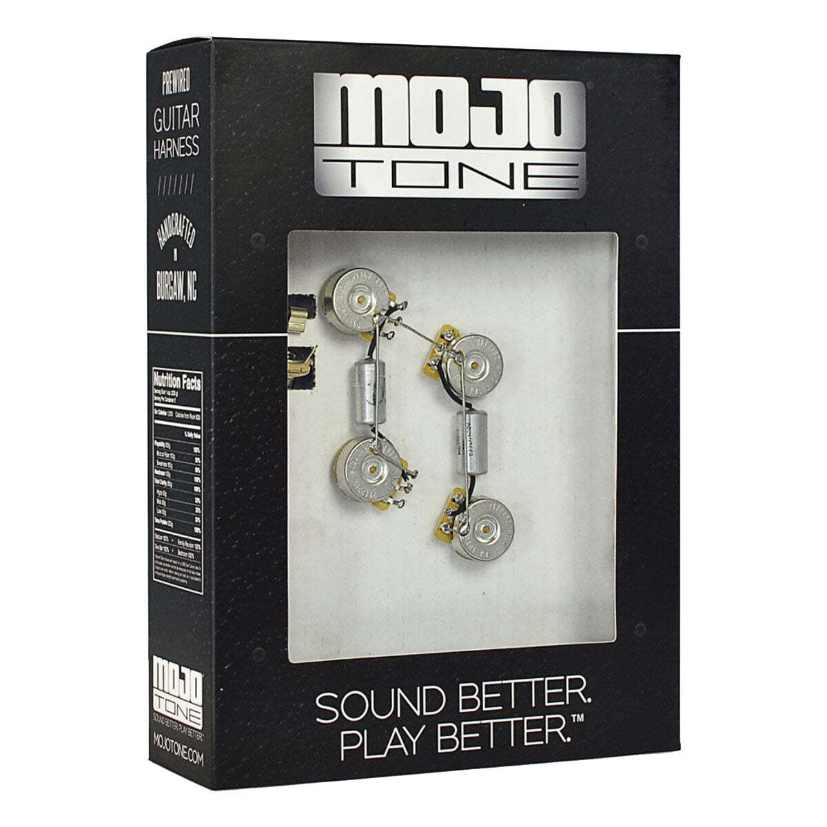 Mojotone Pre-Wired Les Paul Wiring Harness (Short Shaft)