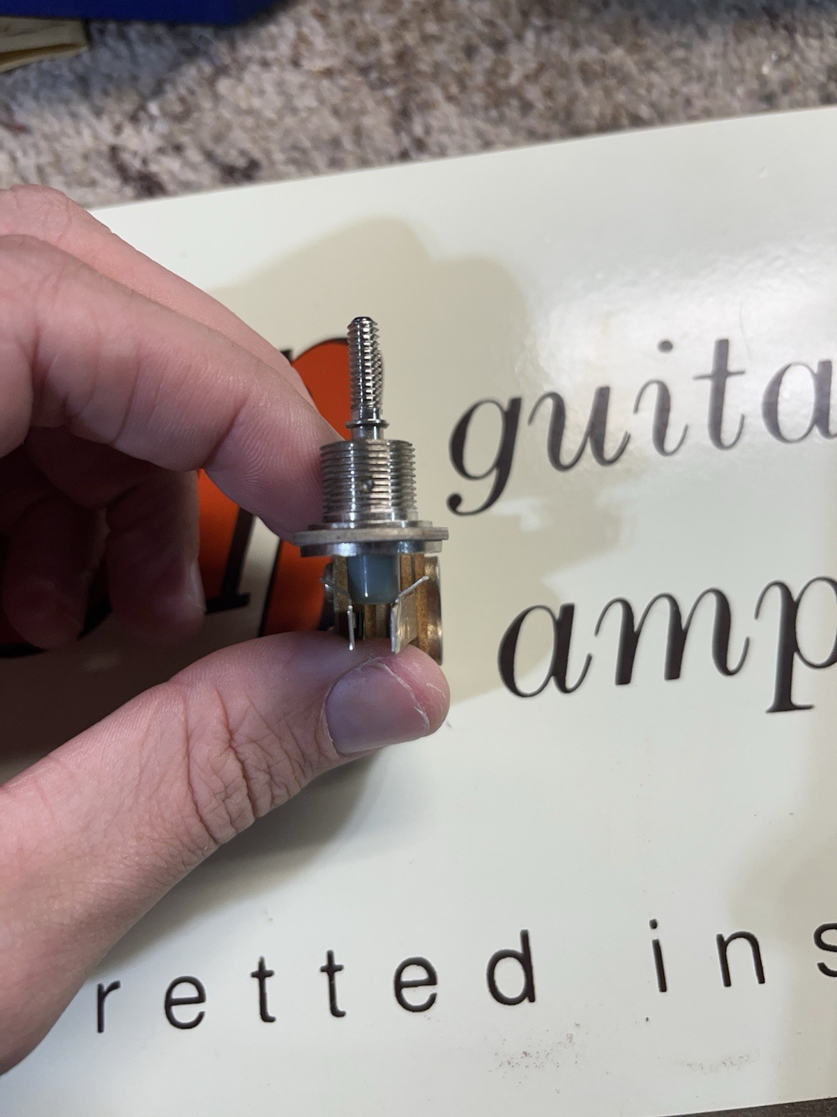 Vintage Switch Craft Right Angle 3 Way Electric Guitar Switch