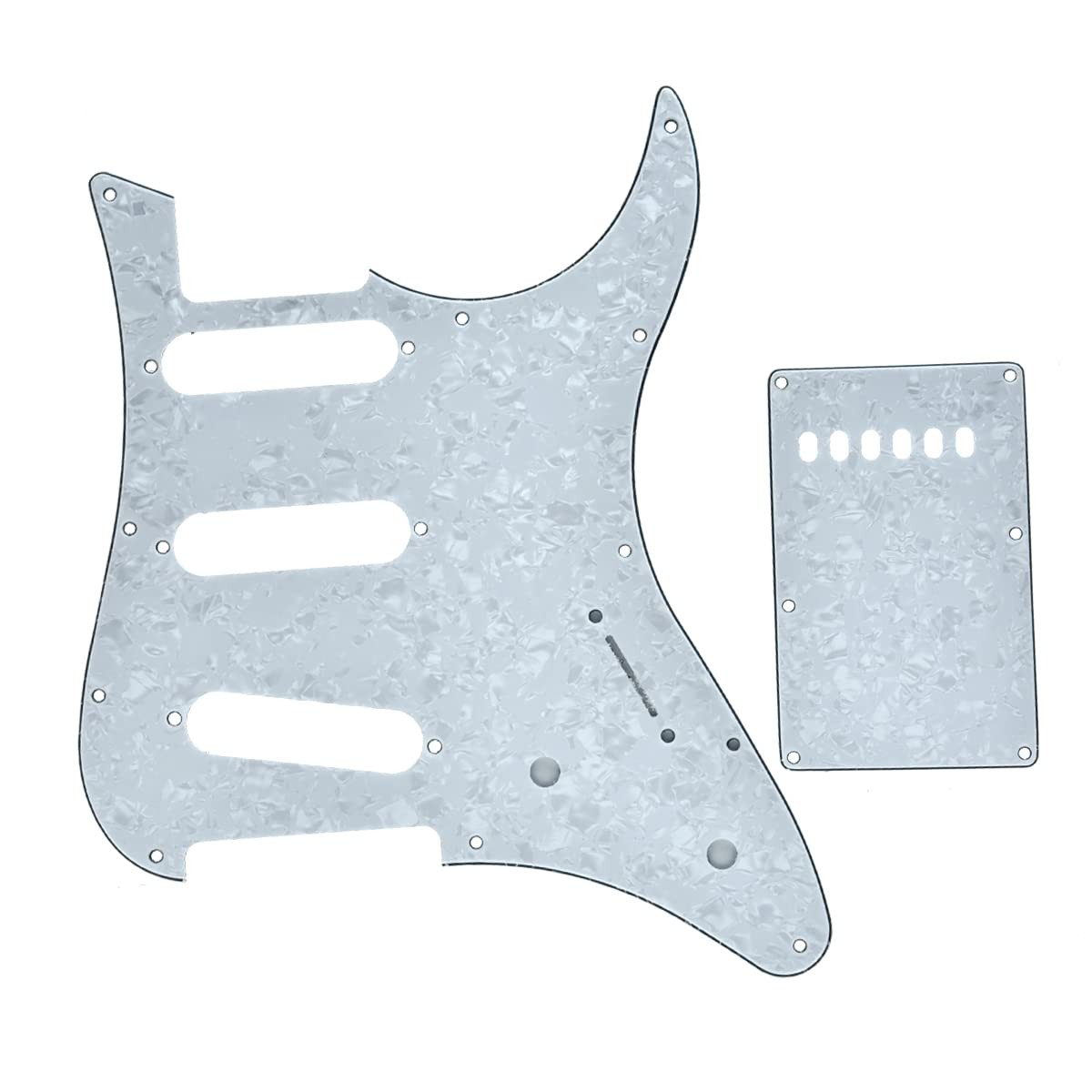 Guitar SSS Pickguard and Tremolo Trem Cover Back Plate fits Yamaha PACIFICA G…