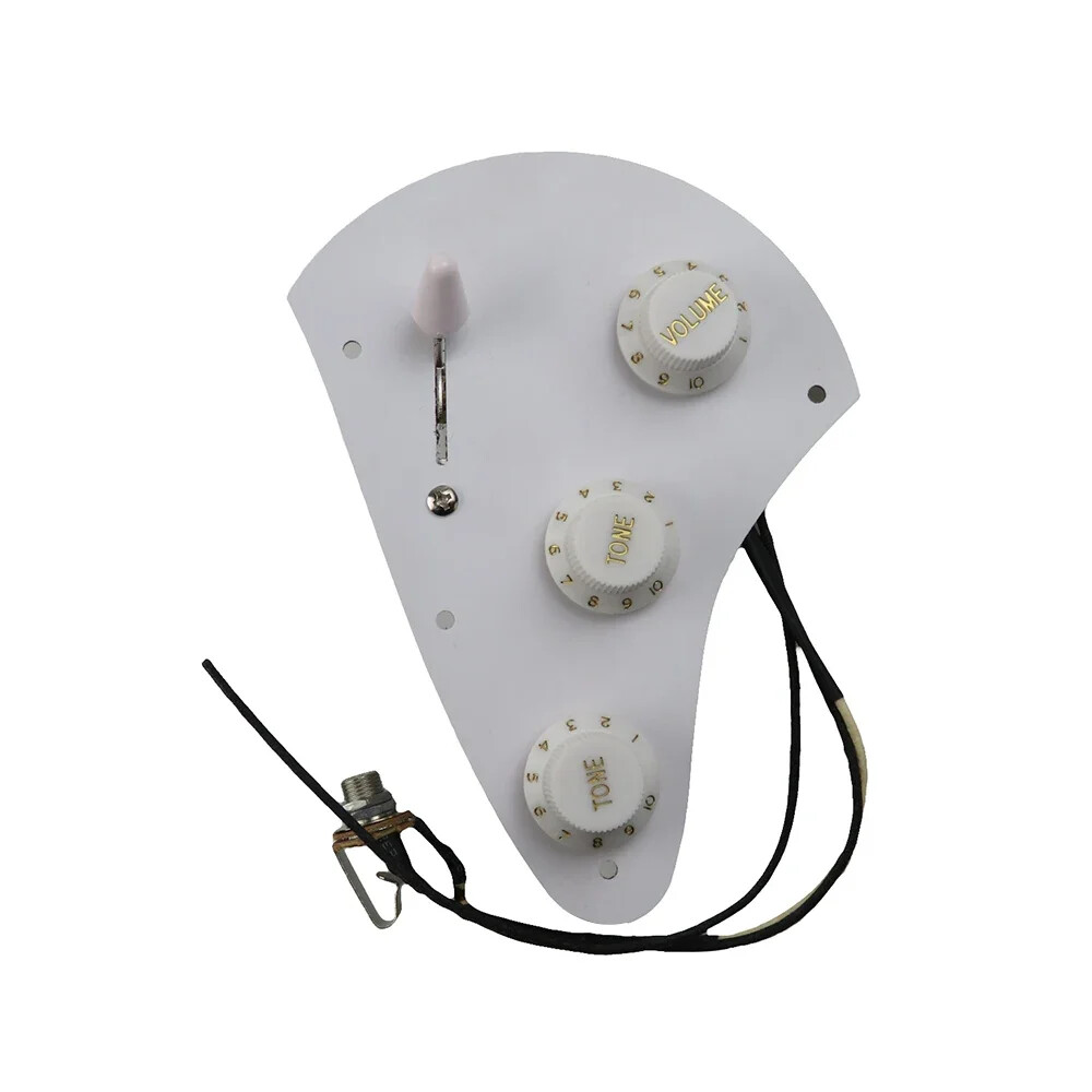 Guitar Pickup Harness with 3pcs 250K Copper Shaft Potentiometer Guitar Pickup
