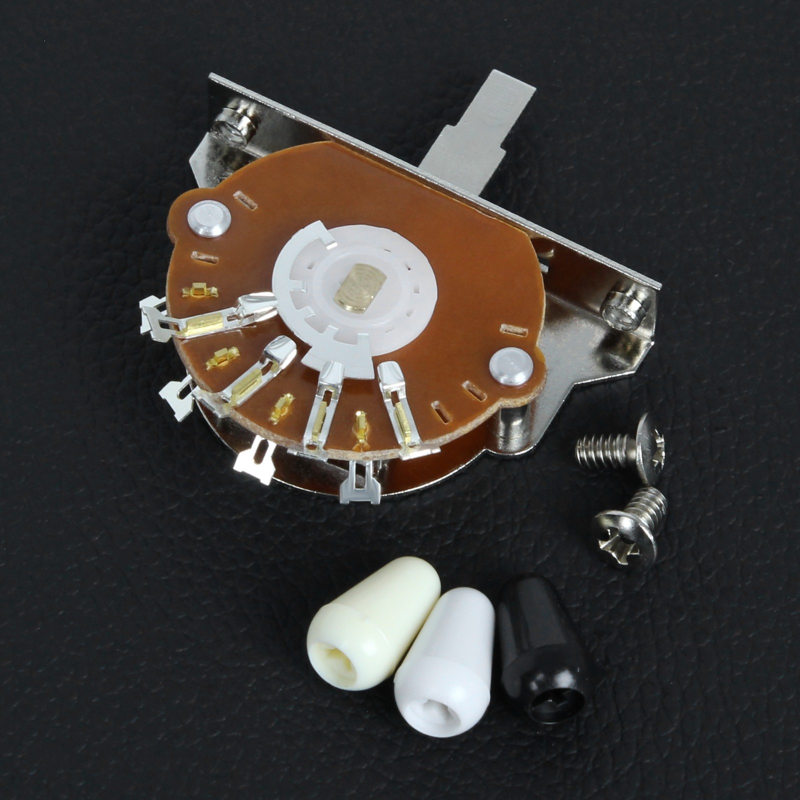 FLEOR ST/TL Guitar Pickup Selector Switch with 3 Tips 5-way Lever Switch