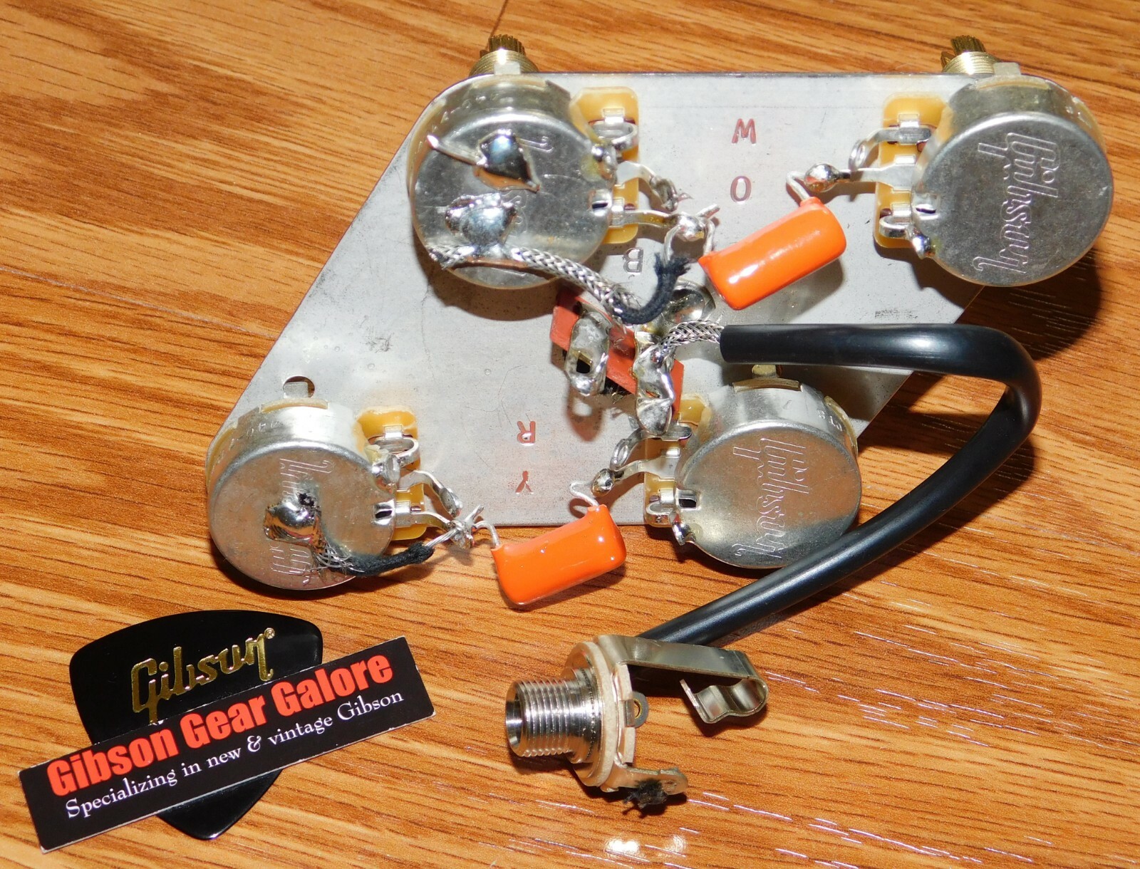 Gibson Les Paul Slash Pot Control Board Classic Guitar Parts Orange Drop Project