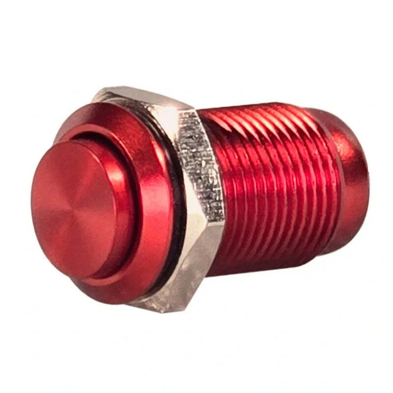 Tesi IDO Super M 10MM Metal Momentary Push Button Guitar Kill Switch – Red