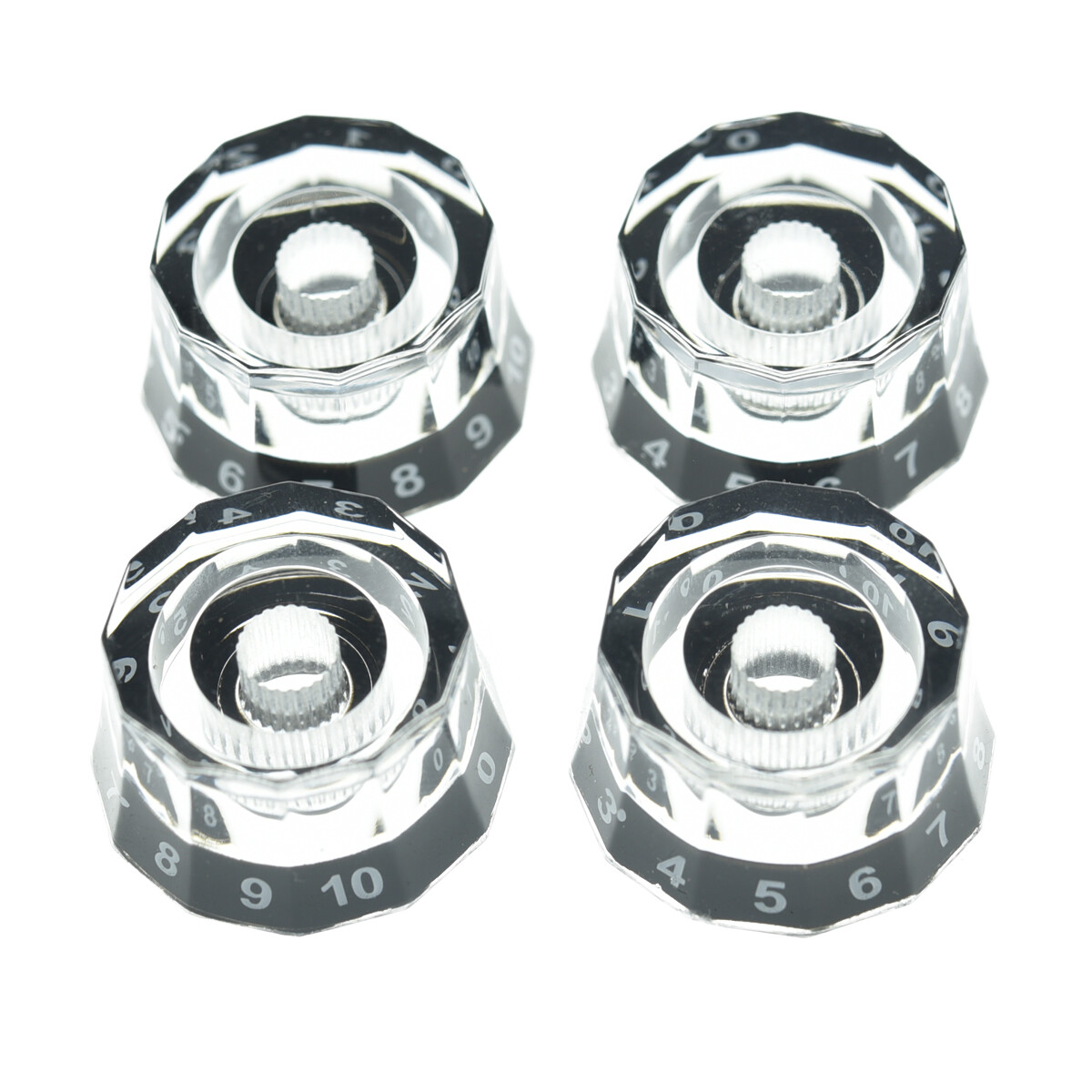 4-Pack Lampshade Style Guitar Knobs Speed Control Knobs for PRS/LP/SG/Les Paul