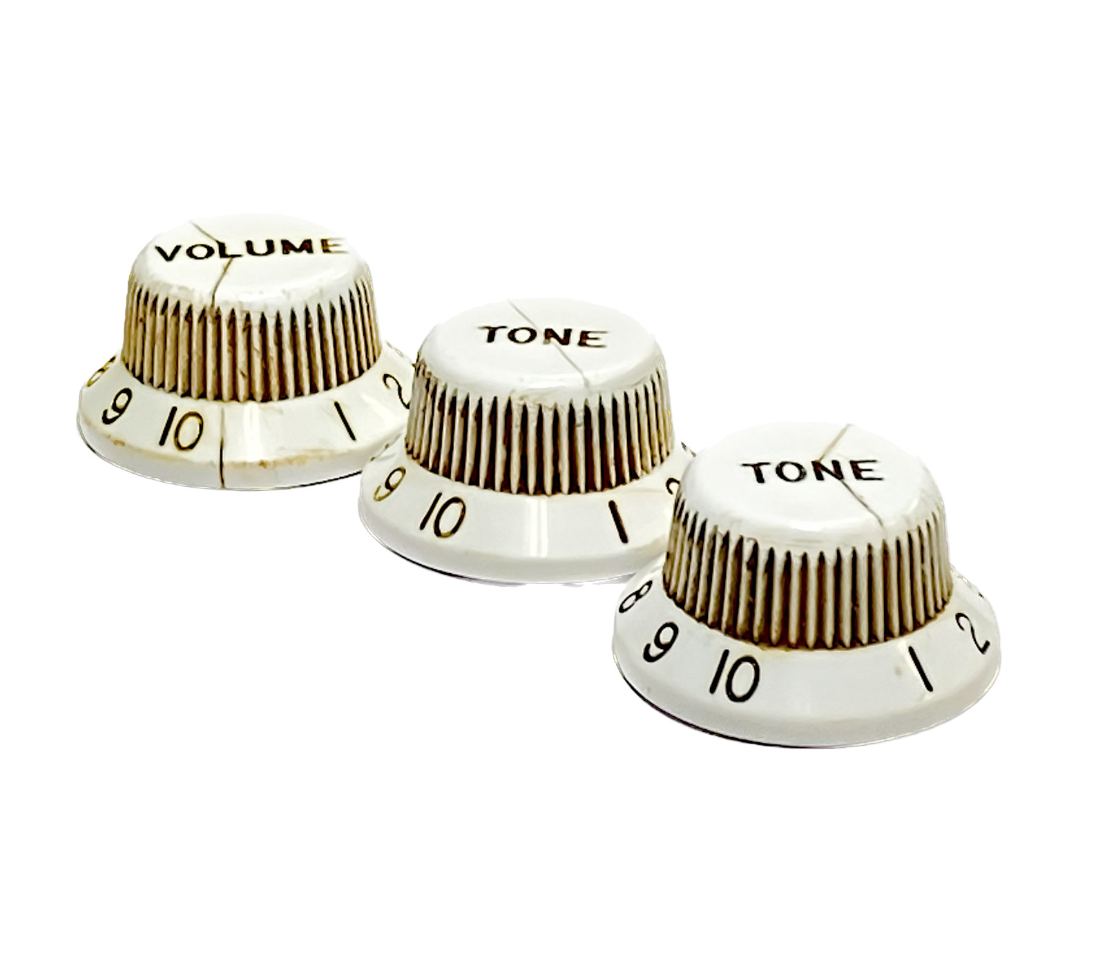 stratknobs Relic aging 50’s Bakelite-style Inch for Fender® Stratocaster® Strat