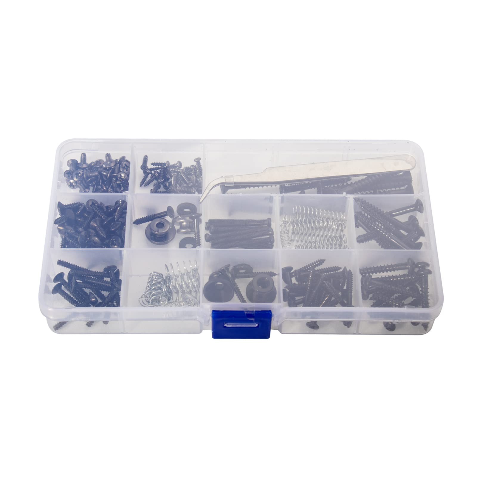 Guitar Screws Kit for Electric Guitar Bridge, Pickup, Pickguard, Tuner, Switc…