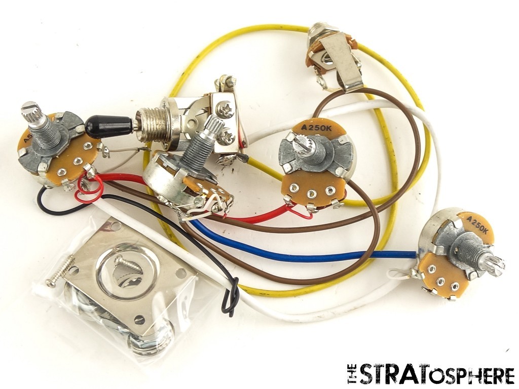 Fender Squier Classic Vibe Starcaster POTS + 3 WAY SWITCH + Wiring