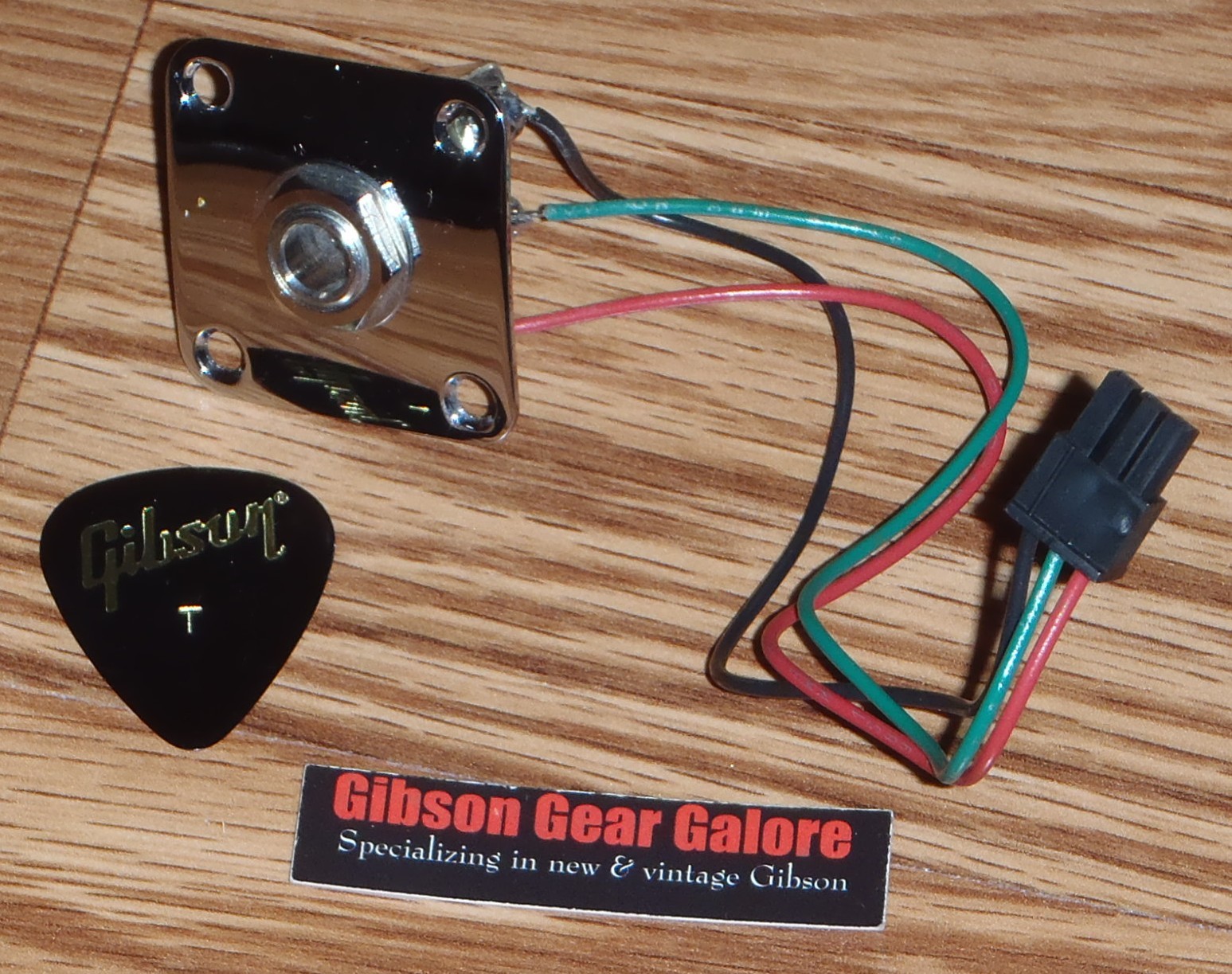 Gibson Les Paul Jack Nickel 1/4 Inch Input Guitar Parts Quick Connect Standard T