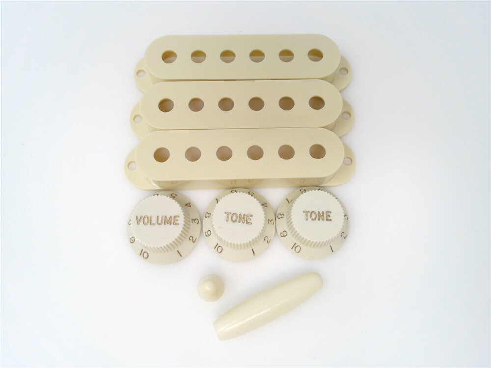 True Custom Shop® Mint Green Tone Volume Knob Set Acessory Kit for Fender Strat