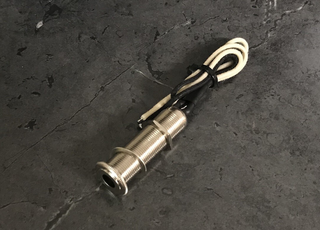 Switchcraft 151 Mono Long Threaded Jack with GAVITT Wire NEW!
