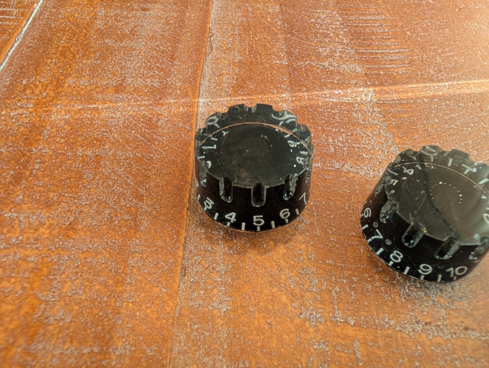 Unbranded Speed Knobs Knurled Vintage 1980s Black Set Of 3